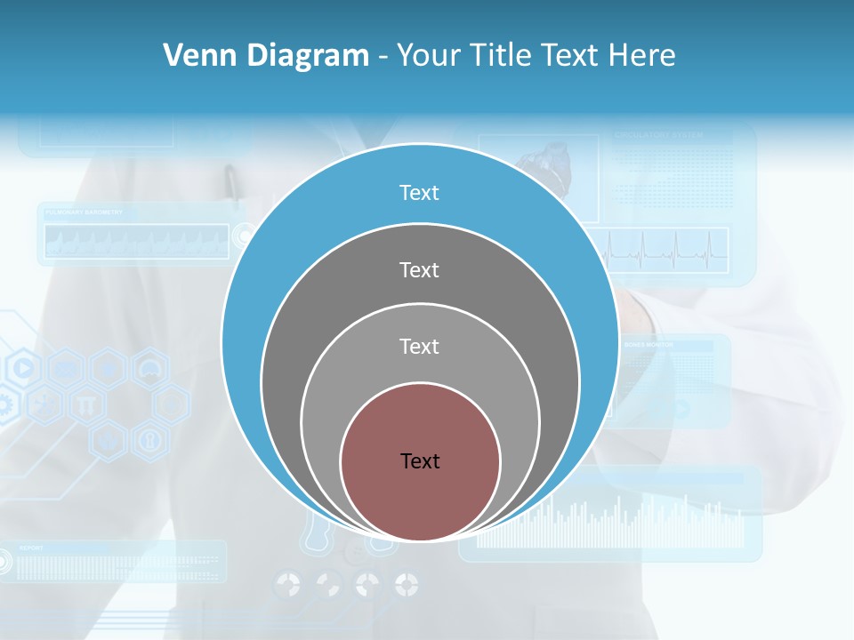 Health Test Molecule PowerPoint Template