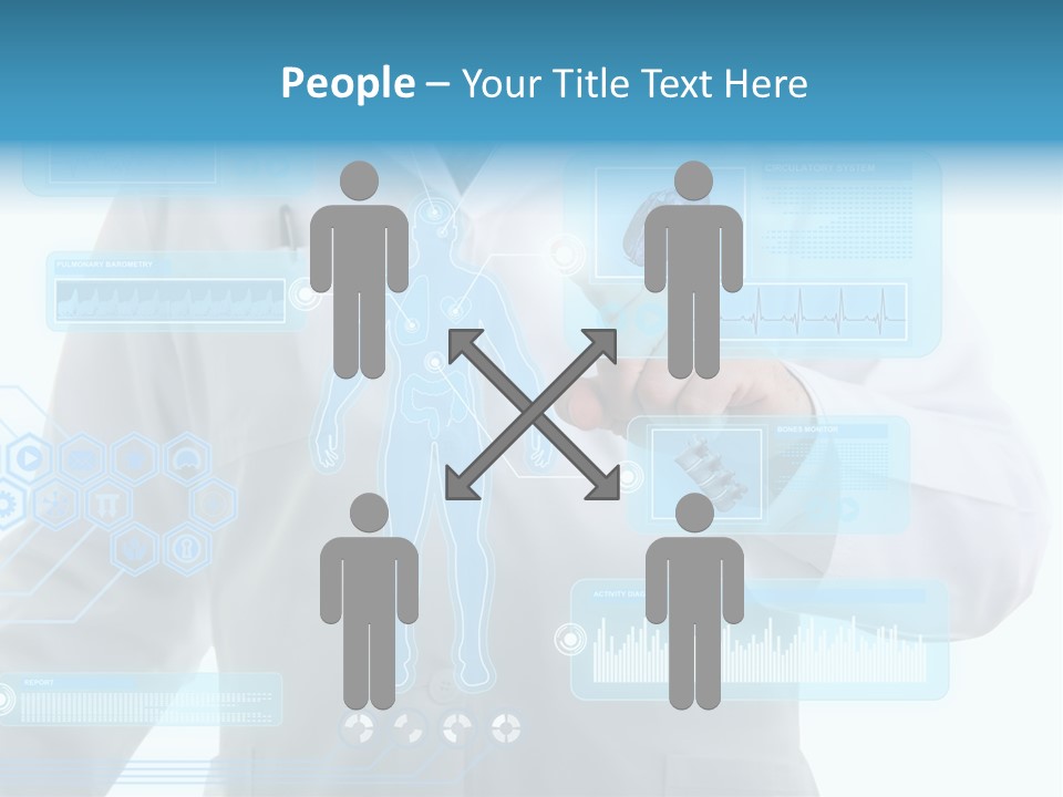 Health Test Molecule PowerPoint Template