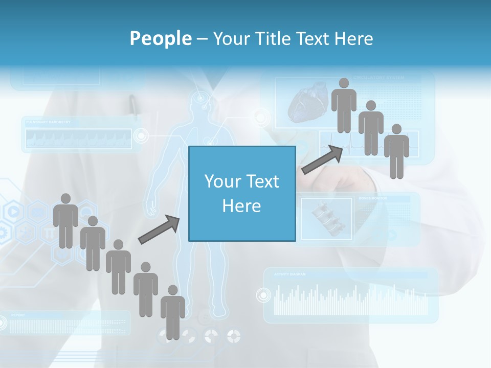 Health Test Molecule PowerPoint Template