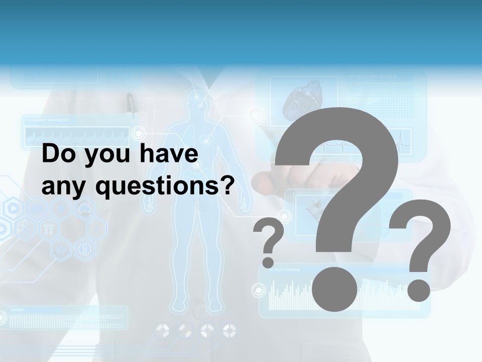 Health Test Molecule PowerPoint Template