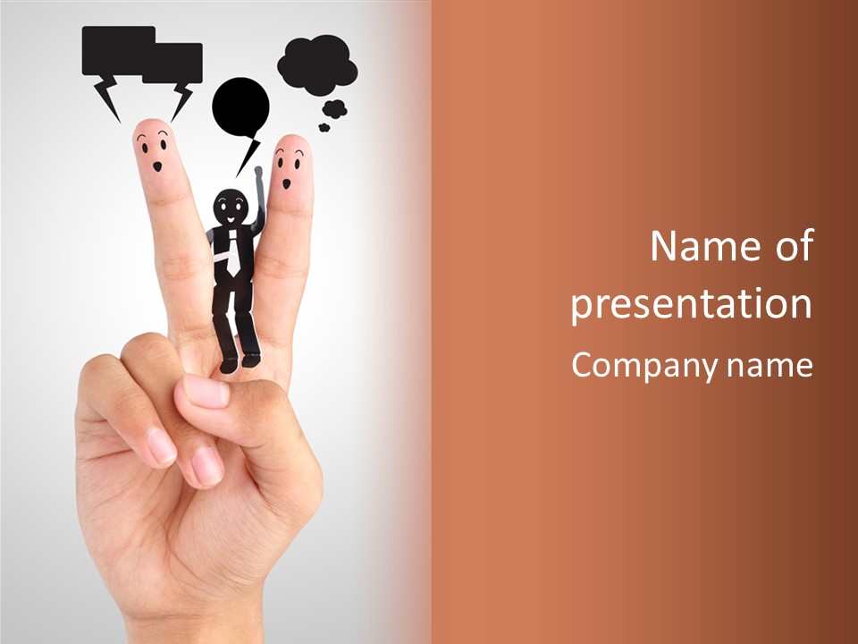 Internet Smile Idea PowerPoint Template