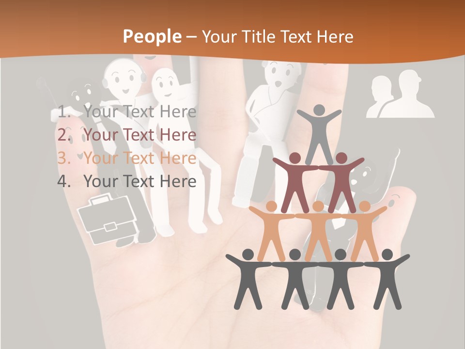 People Team Community PowerPoint Template
