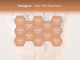 Hug Team Happy PowerPoint Template