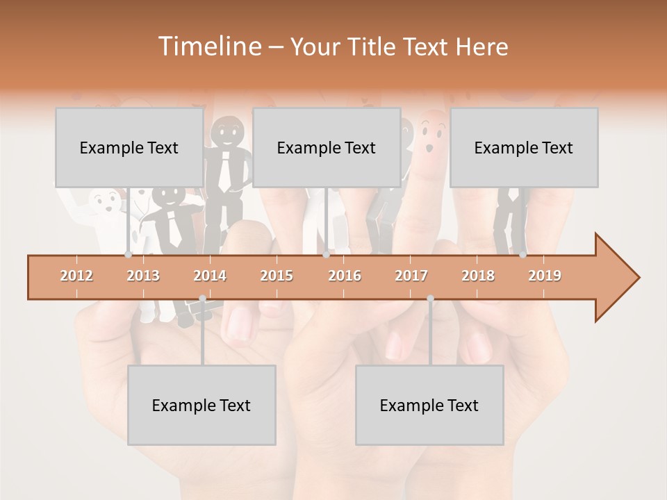 Hug Team Happy PowerPoint Template