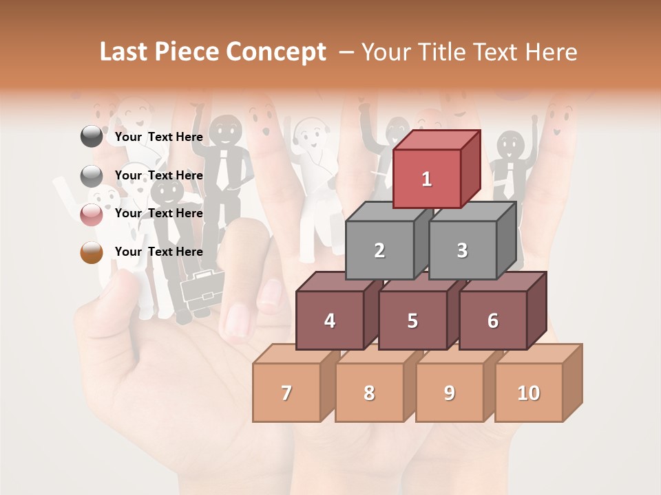 Hug Team Happy PowerPoint Template
