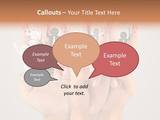 Hug Team Happy PowerPoint Template