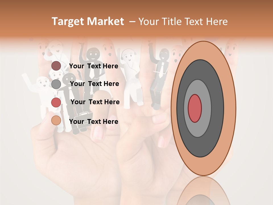 Hug Team Happy PowerPoint Template