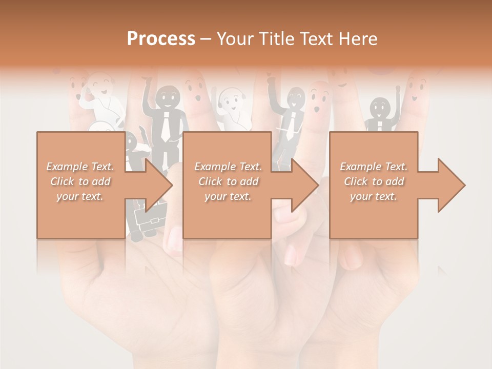 Hug Team Happy PowerPoint Template