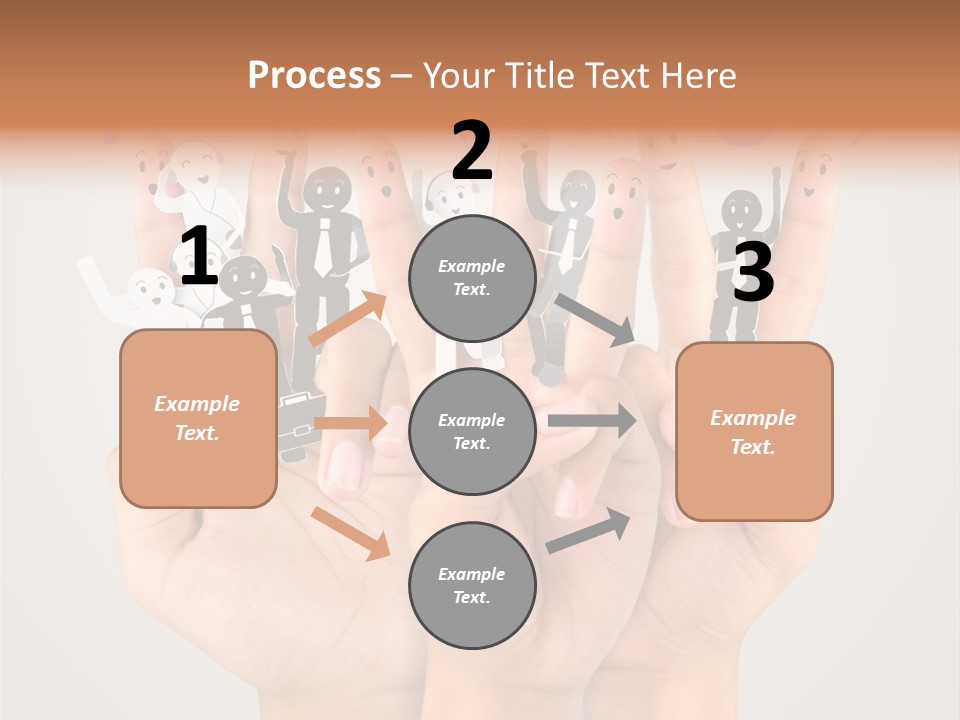 Hug Team Happy PowerPoint Template