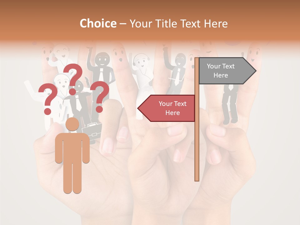 Hug Team Happy PowerPoint Template