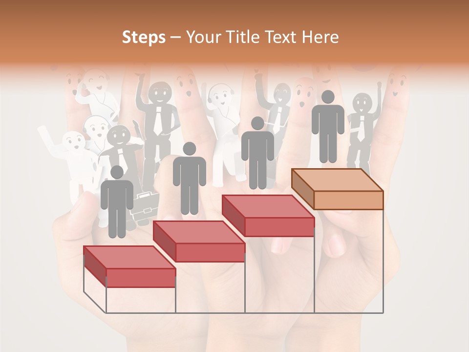 Hug Team Happy PowerPoint Template