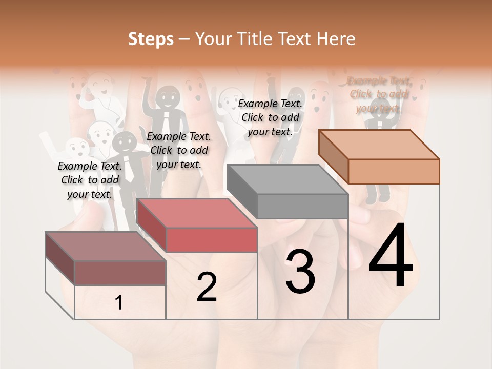 Hug Team Happy PowerPoint Template