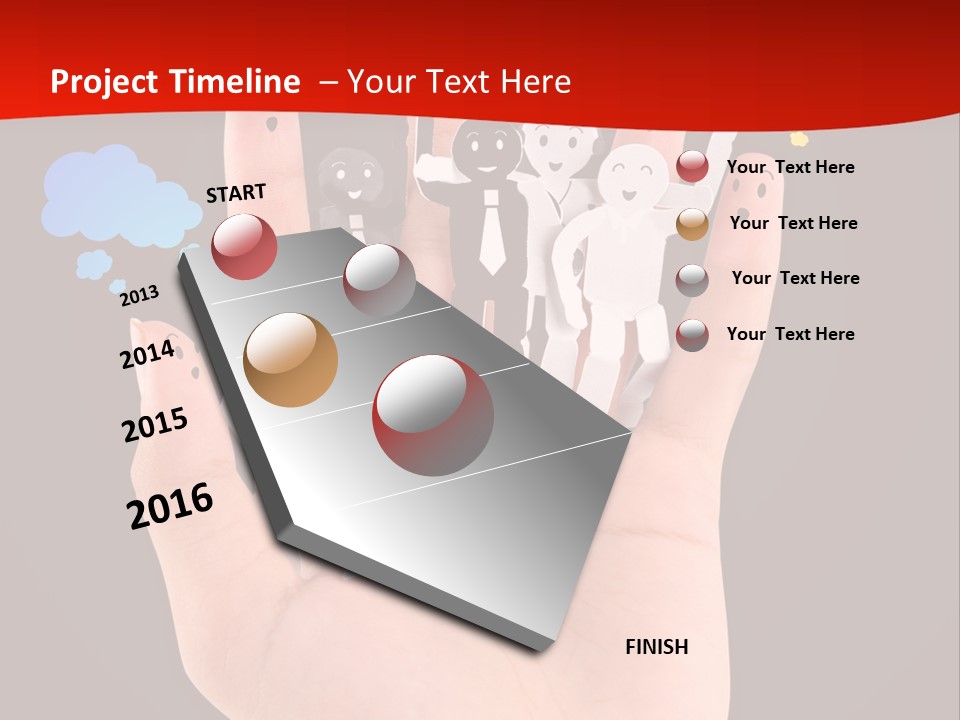 Messenger Media Business PowerPoint Template
