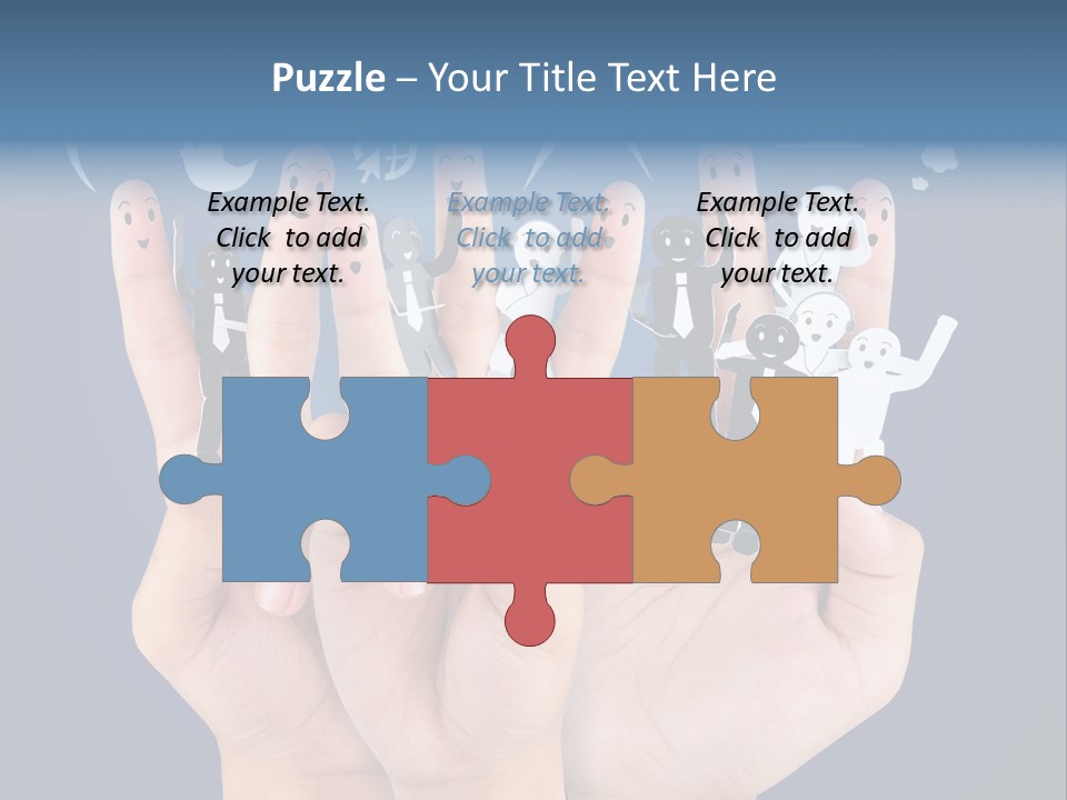 Happy Smiley Partnership PowerPoint Template