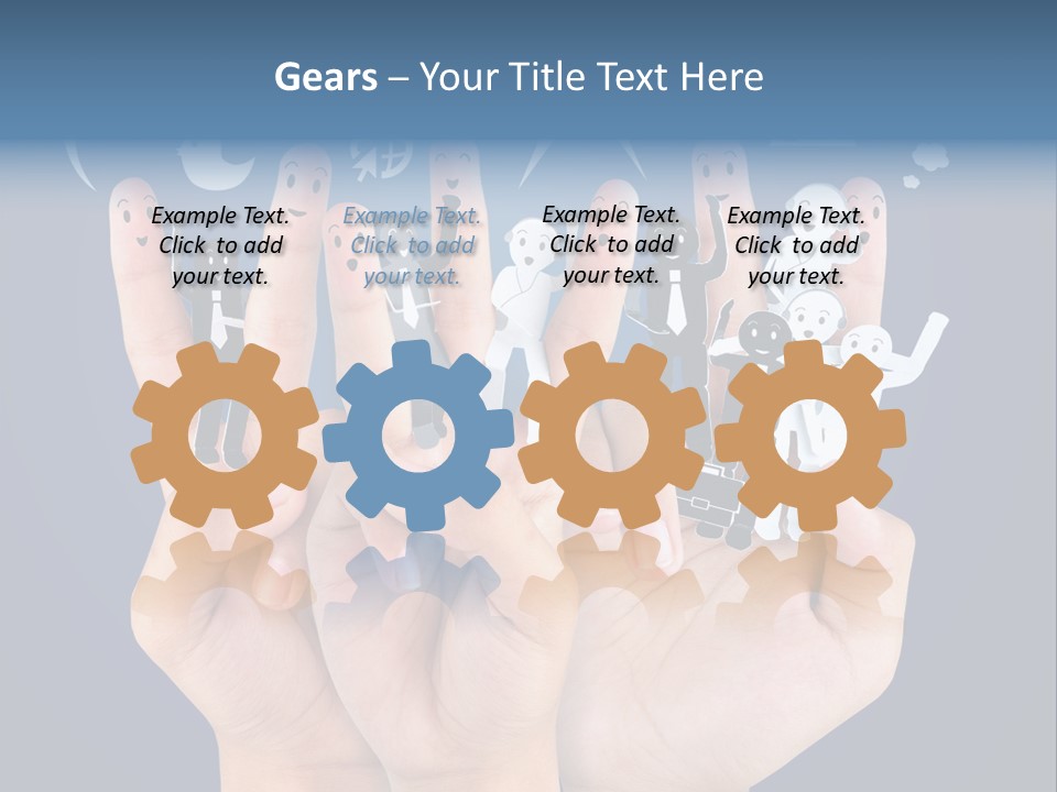 Happy Smiley Partnership PowerPoint Template