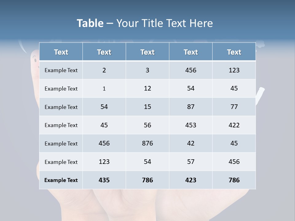 Happy Smiley Partnership PowerPoint Template
