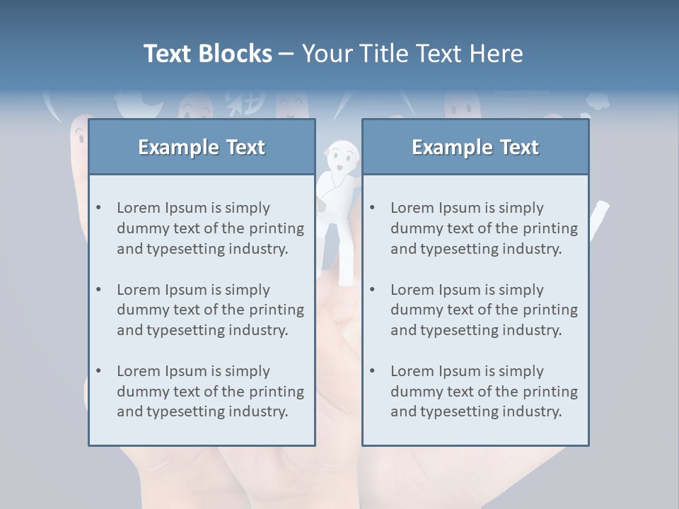 Happy Smiley Partnership PowerPoint Template
