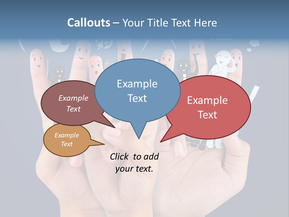 Happy Smiley Partnership PowerPoint Template