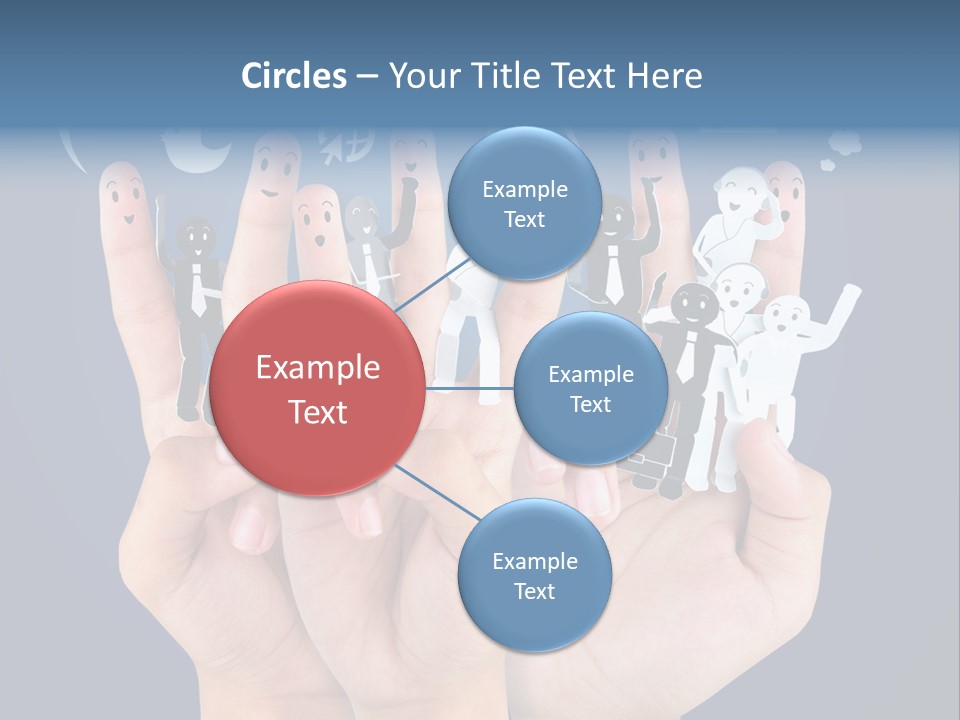 Happy Smiley Partnership PowerPoint Template