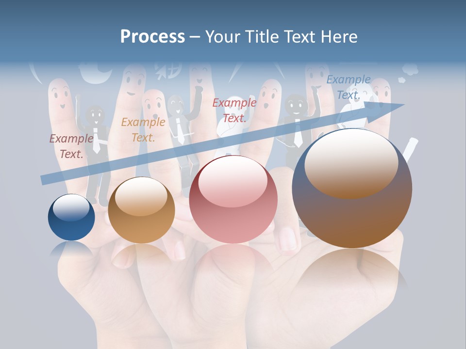 Happy Smiley Partnership PowerPoint Template