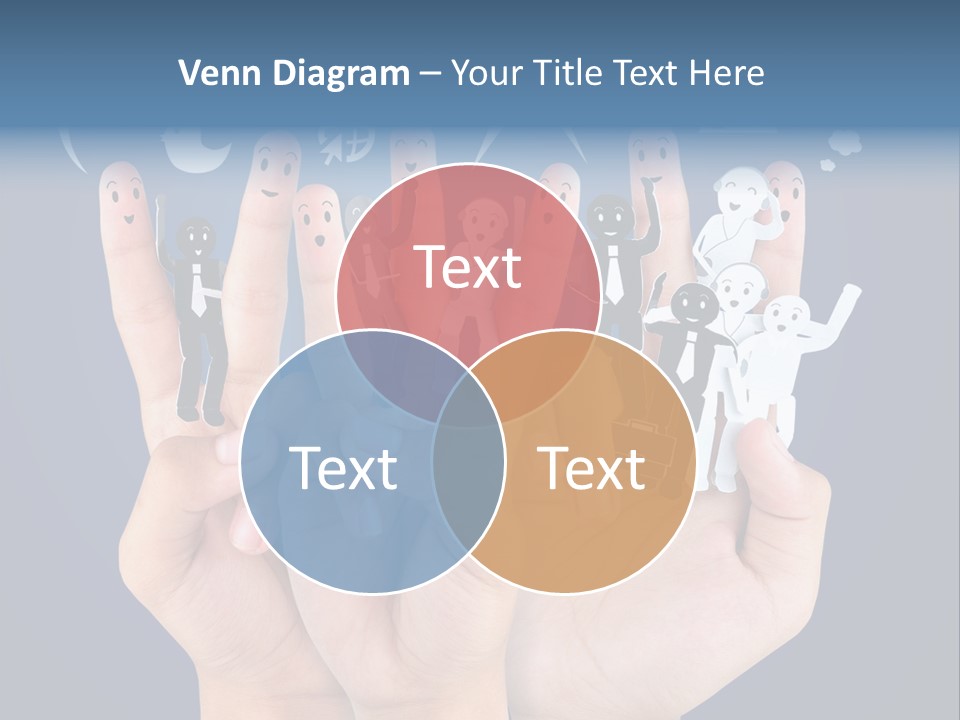 Happy Smiley Partnership PowerPoint Template