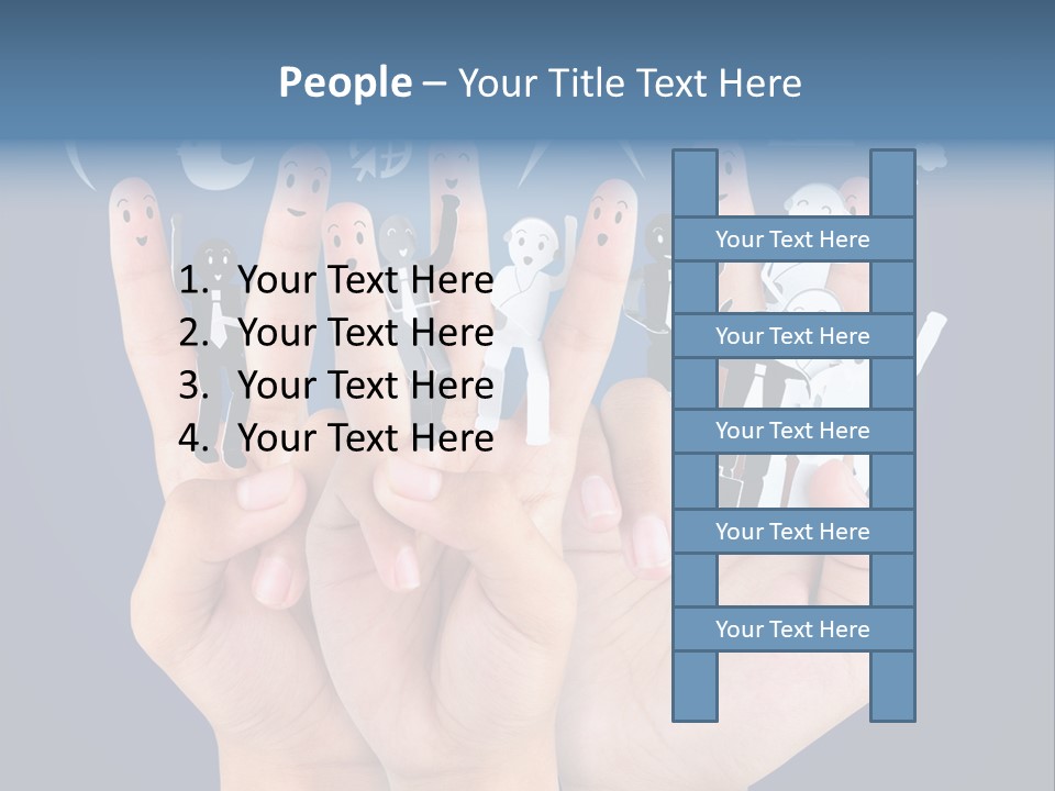 Happy Smiley Partnership PowerPoint Template