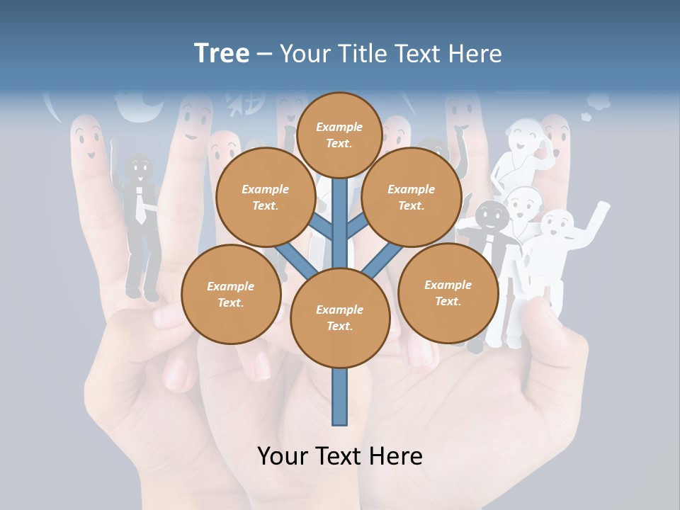 Happy Smiley Partnership PowerPoint Template