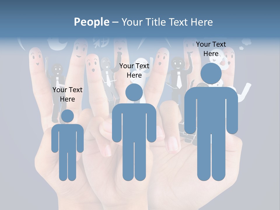 Happy Smiley Partnership PowerPoint Template