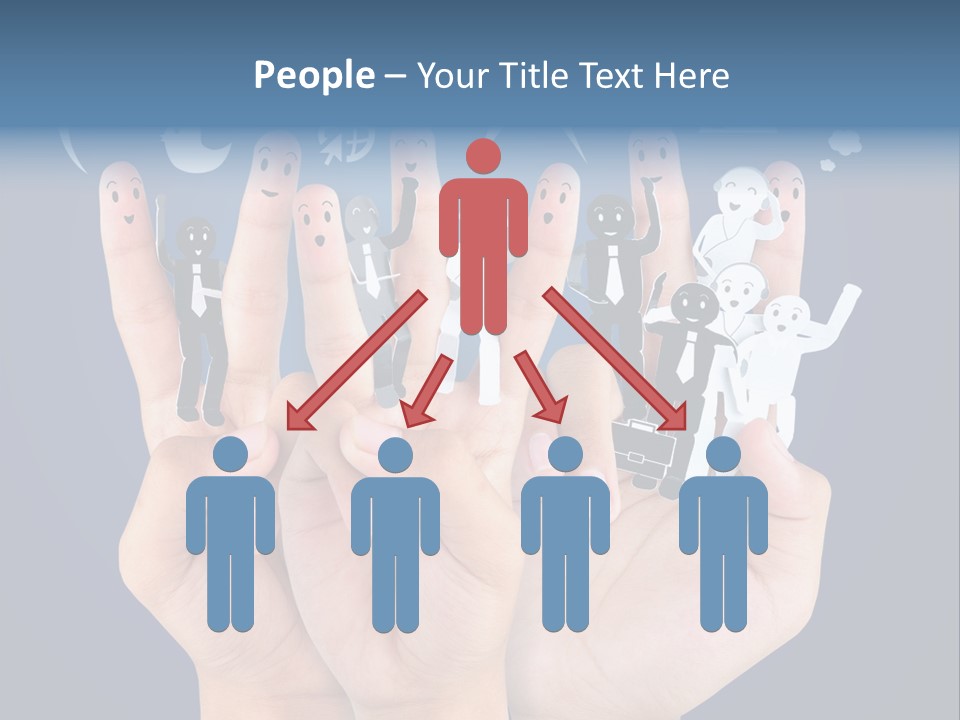 Happy Smiley Partnership PowerPoint Template