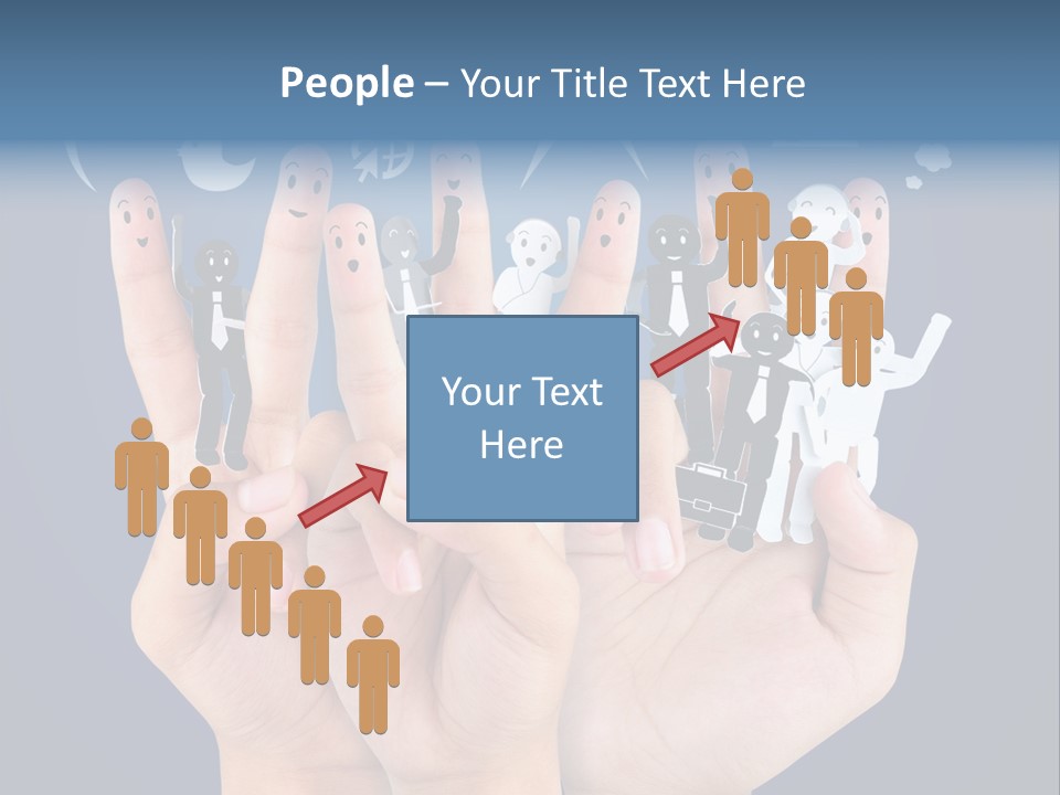Happy Smiley Partnership PowerPoint Template