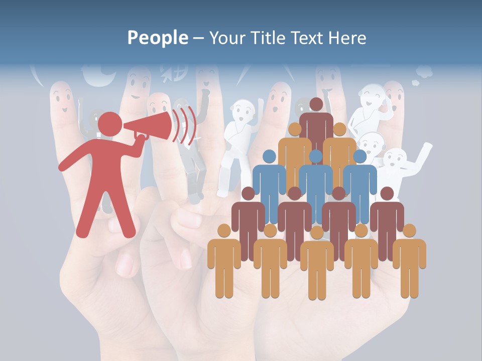 Happy Smiley Partnership PowerPoint Template