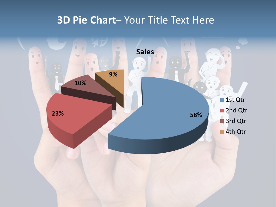 Happy Smiley Partnership PowerPoint Template