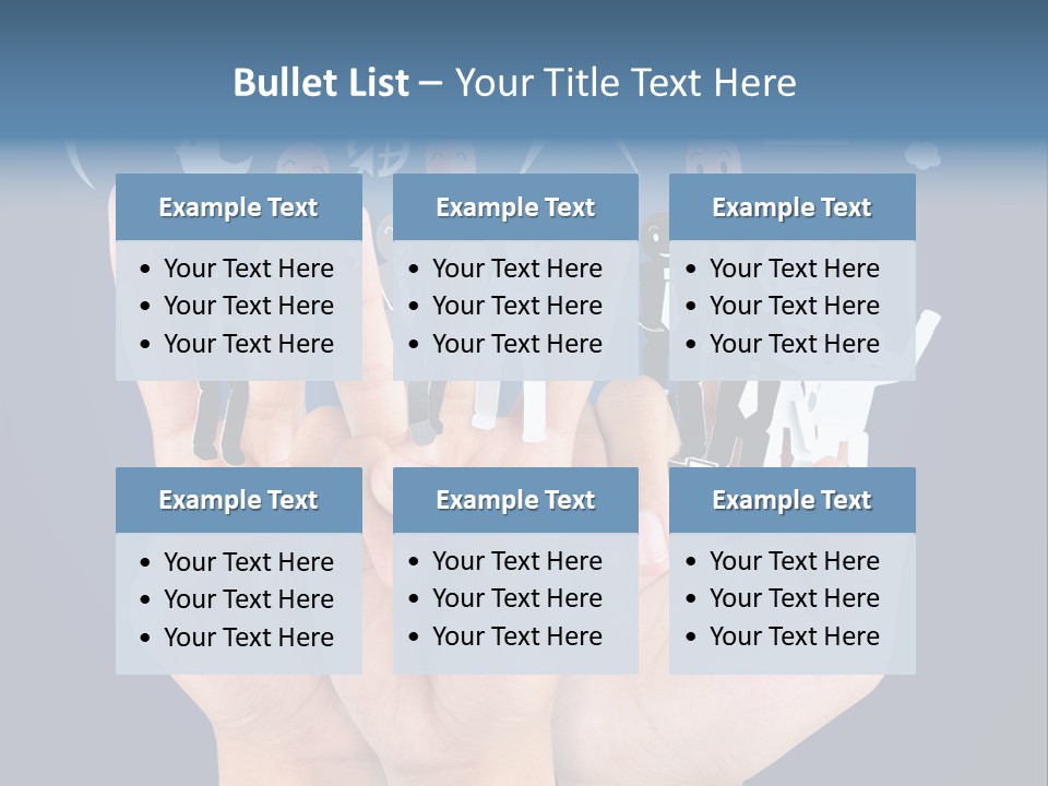 Happy Symbol United PowerPoint Template