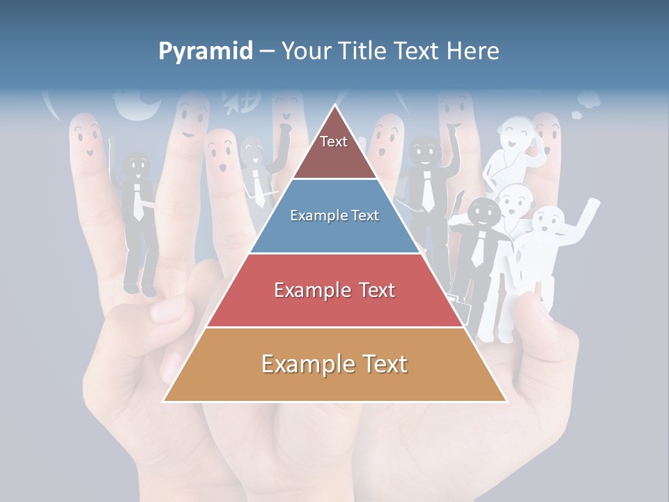Happy Symbol United PowerPoint Template