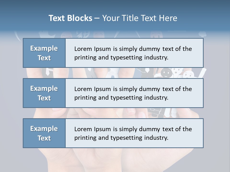 Happy Symbol United PowerPoint Template