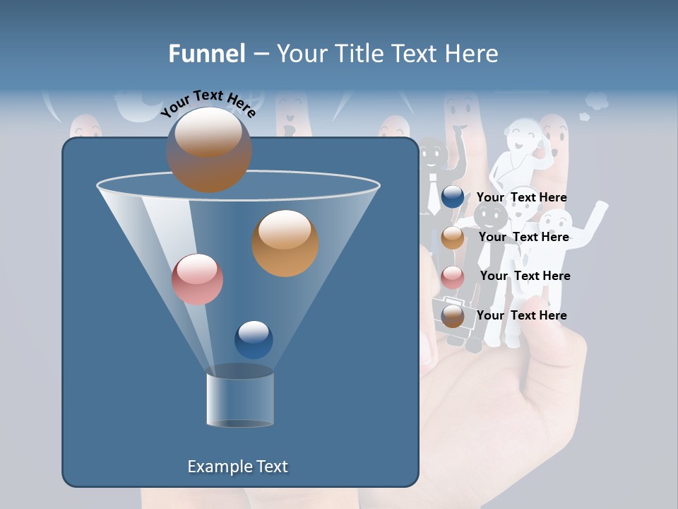 Happy Symbol United PowerPoint Template