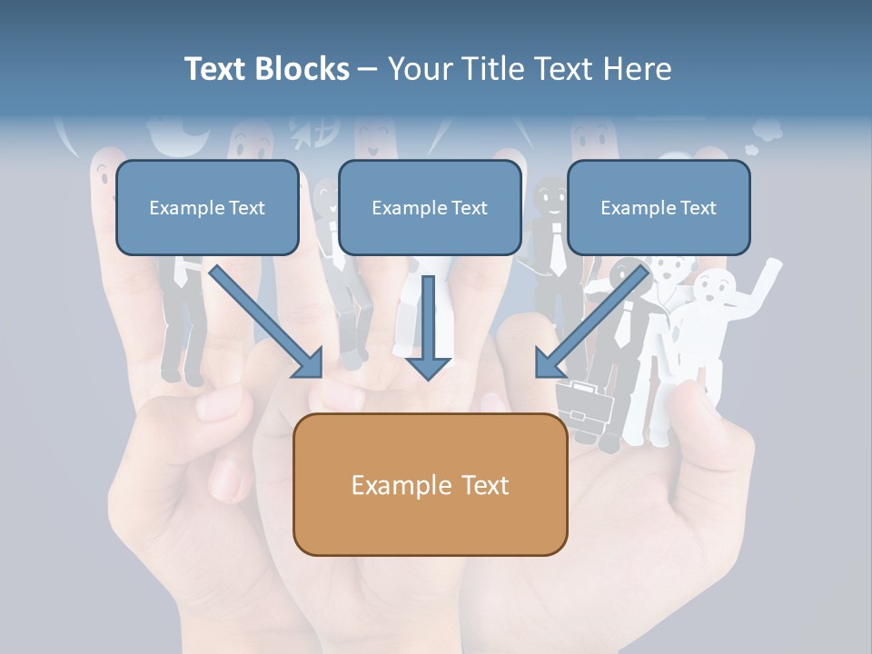 Happy Symbol United PowerPoint Template