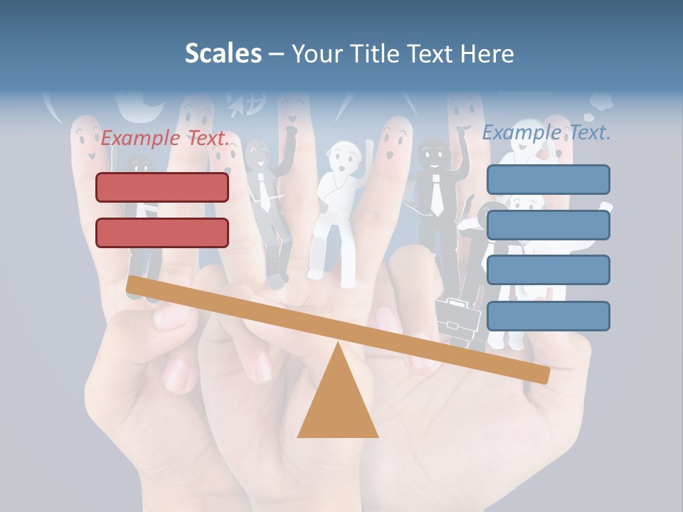 Happy Symbol United PowerPoint Template