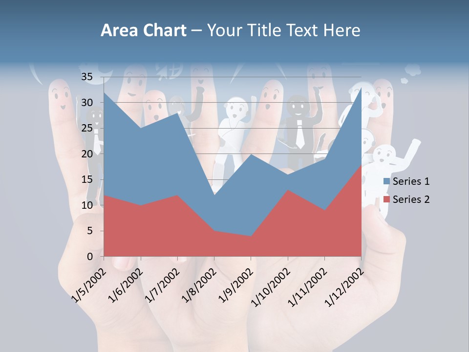 Happy Symbol United PowerPoint Template
