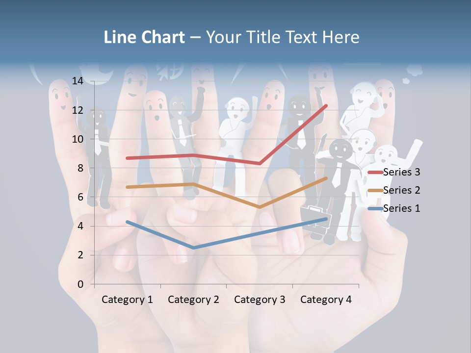 Happy Symbol United PowerPoint Template