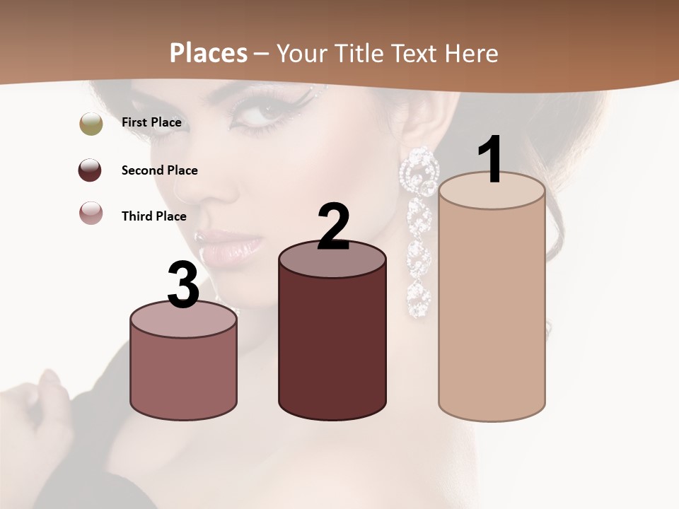 Jewelry Diamond Beautiful PowerPoint Template