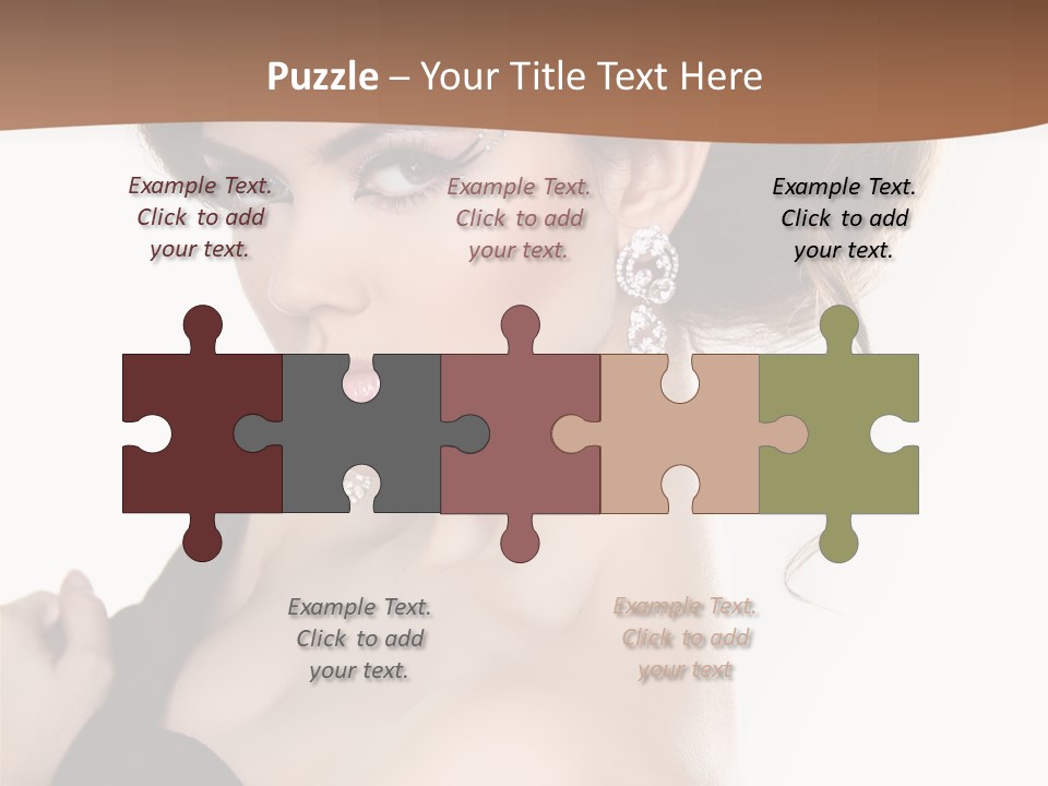 Jewelry Diamond Beautiful PowerPoint Template