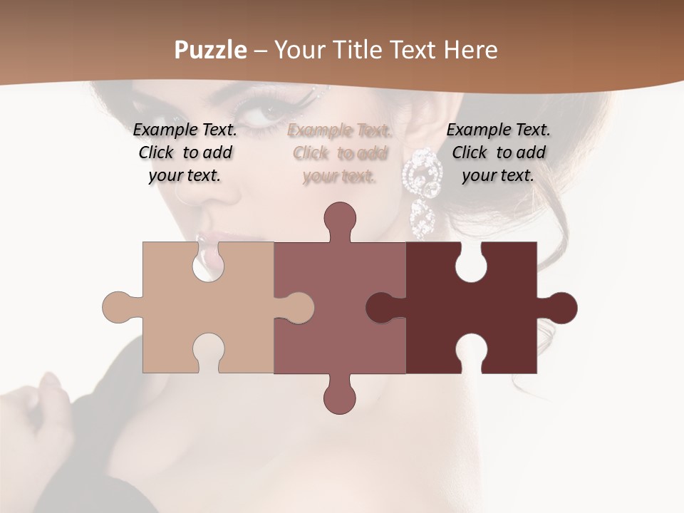 Jewelry Diamond Beautiful PowerPoint Template