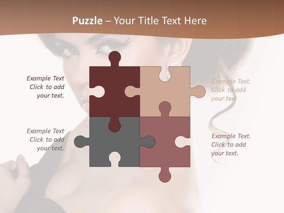 Jewelry Diamond Beautiful PowerPoint Template