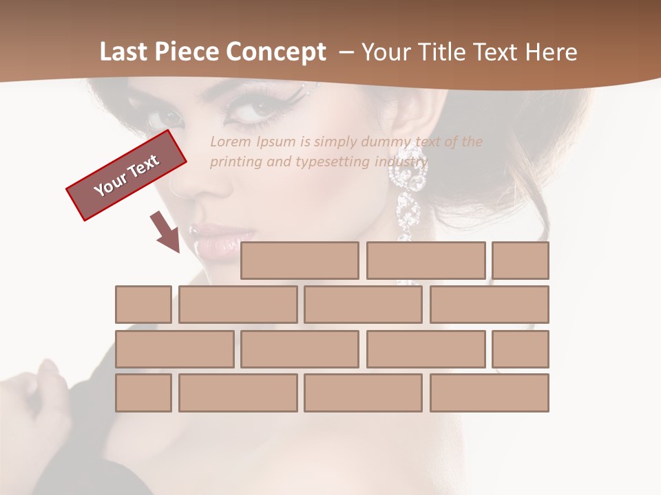 Jewelry Diamond Beautiful PowerPoint Template