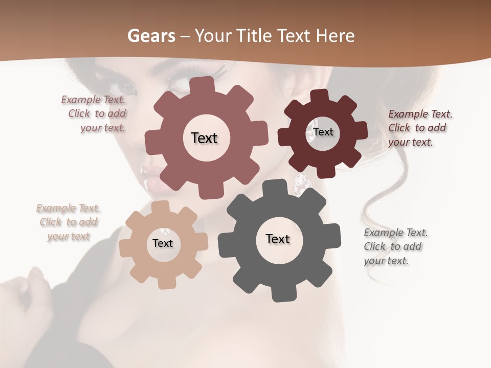 Jewelry Diamond Beautiful PowerPoint Template