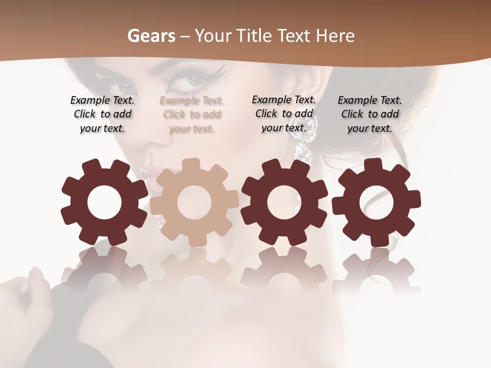 Jewelry Diamond Beautiful PowerPoint Template