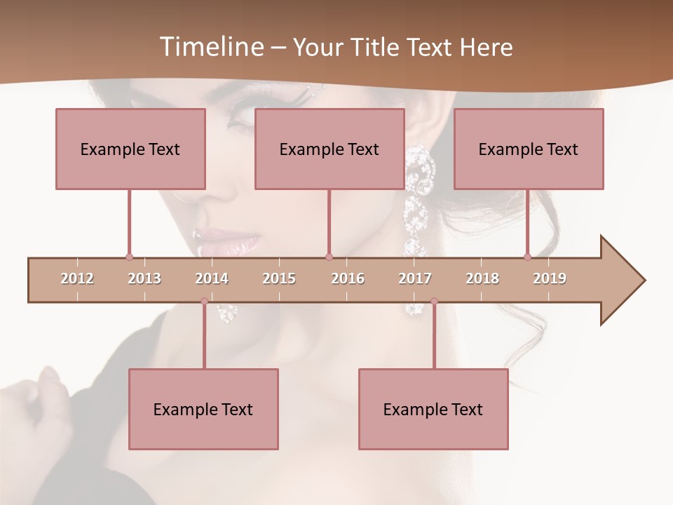 Jewelry Diamond Beautiful PowerPoint Template