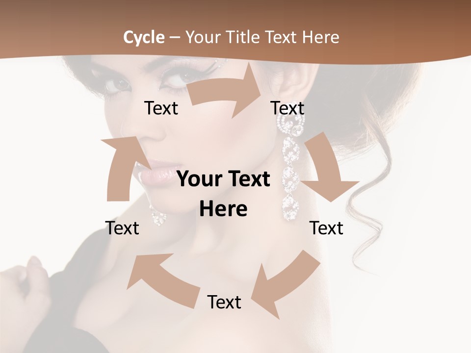 Jewelry Diamond Beautiful PowerPoint Template