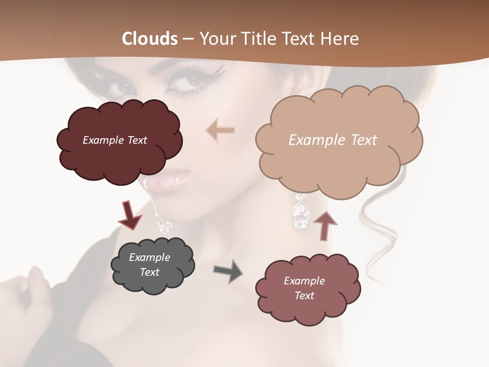 Jewelry Diamond Beautiful PowerPoint Template